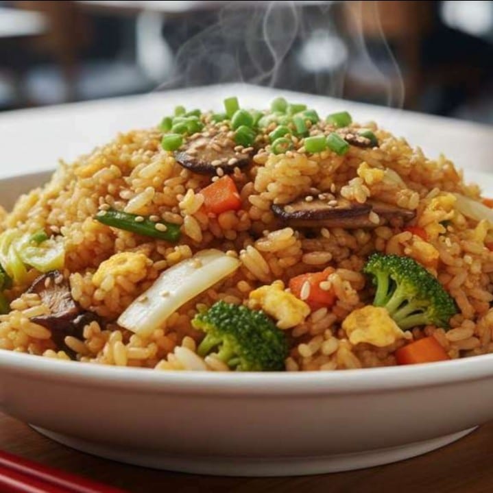 Japanese Veg Fried Rice (H Salad).