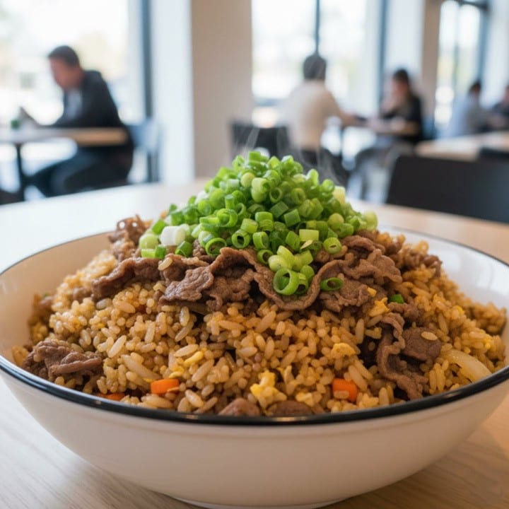 Japanese Steak Fried Rice (H Salad).