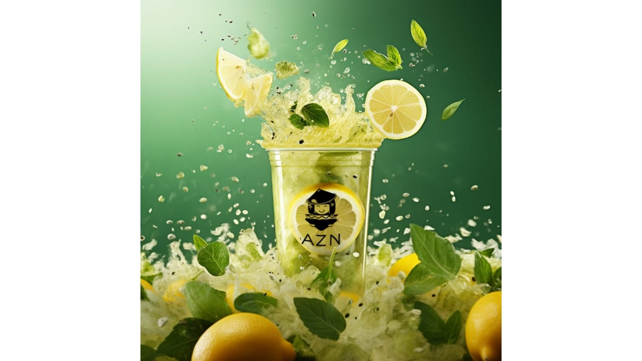 Fresh Lemon Green Tea (1 Gallon).