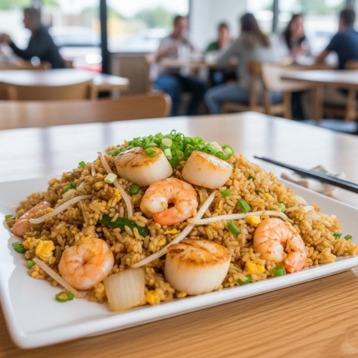 Seafood Fried Rice.