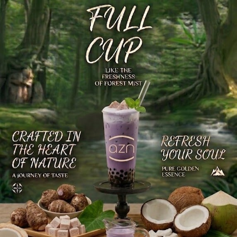 Taro Milk Tea Delight