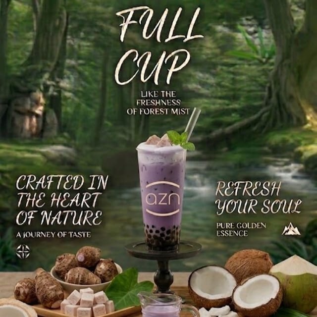 Taro Milk Tea with Boba（Party）.