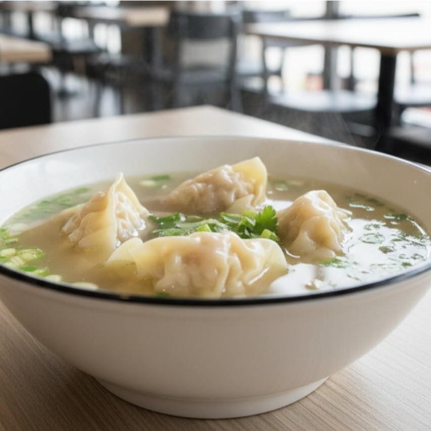Chicken Dumpling Soup (Chips).