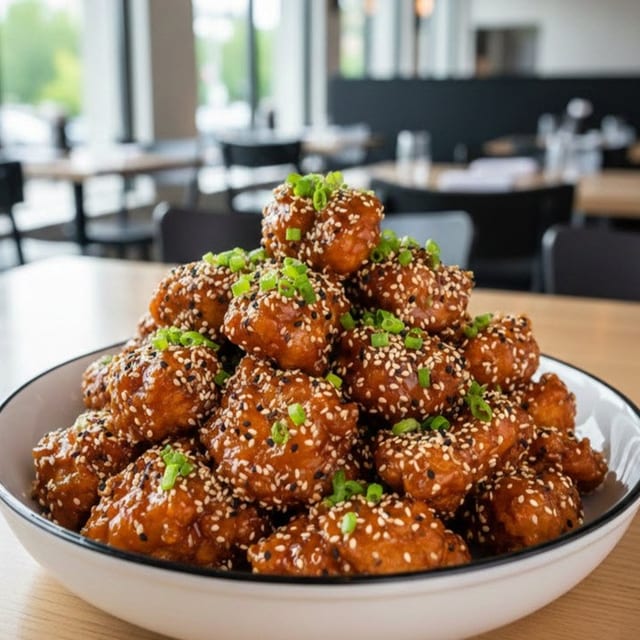 Sesame Chicken.