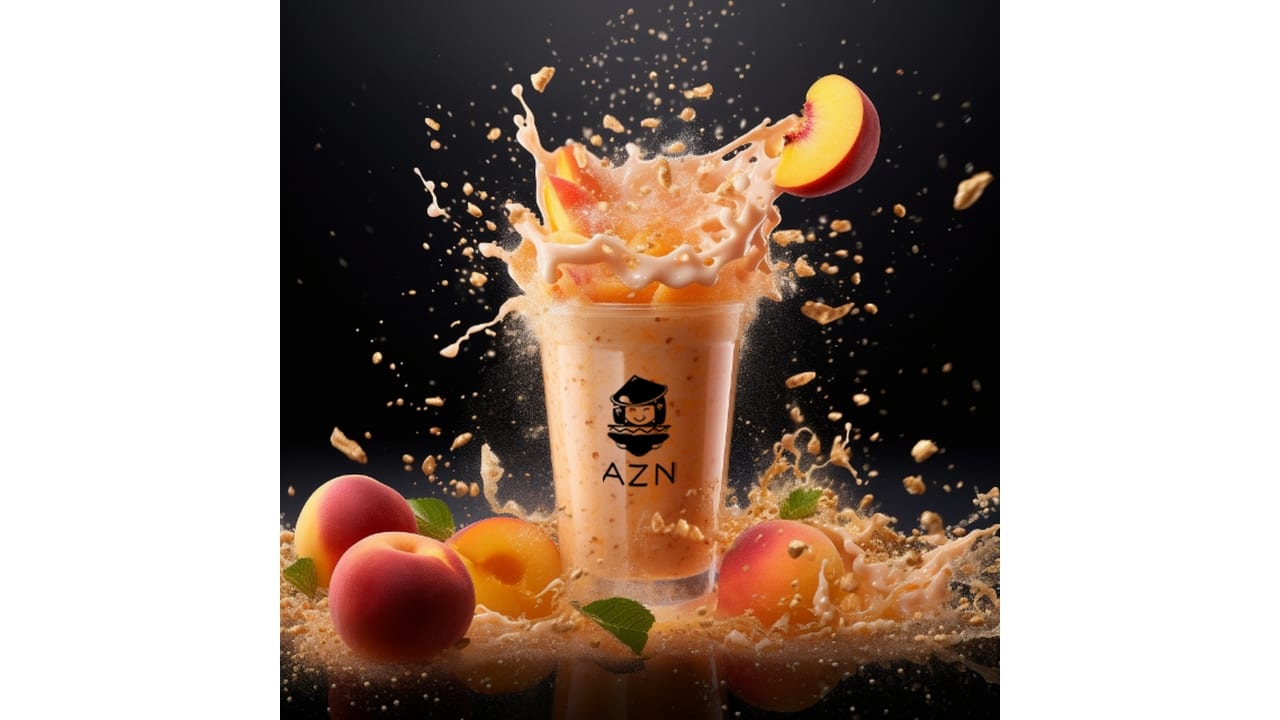 Peachy Day Smoothie.