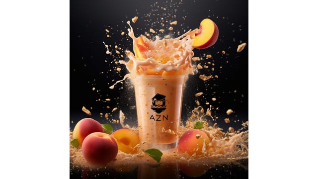 Peachy Day Smoothie.