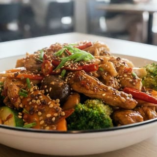 Lunch Garlic Chicken