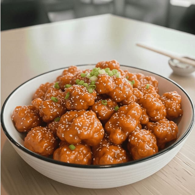 Orange Chicken Tray.