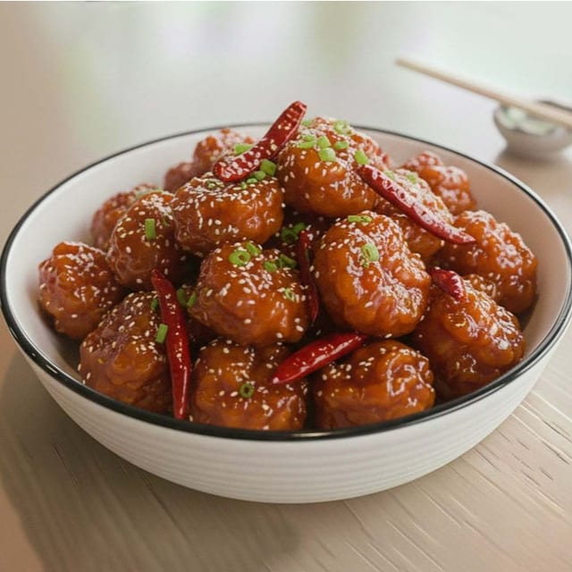 Sesame Shrimp Tray.