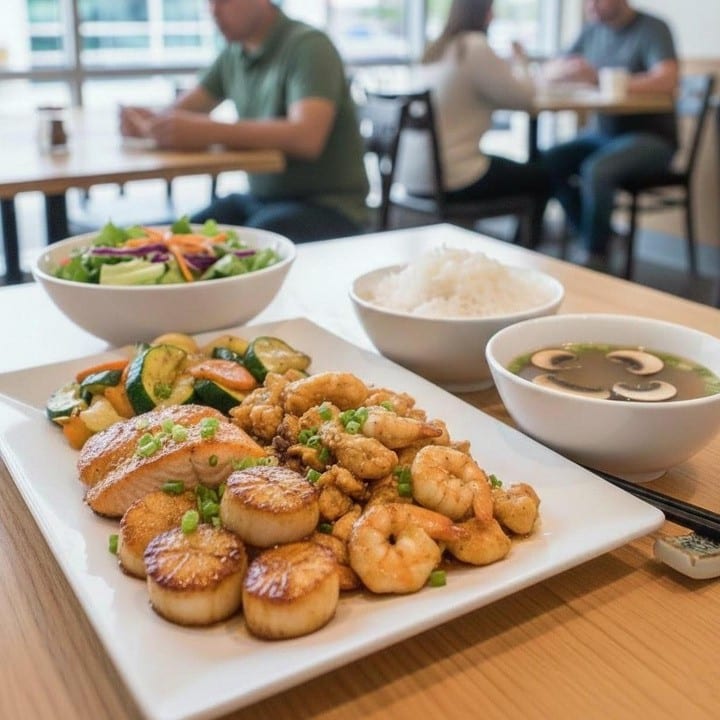 3 Items Choice (H Salad & Mushroom Soup).