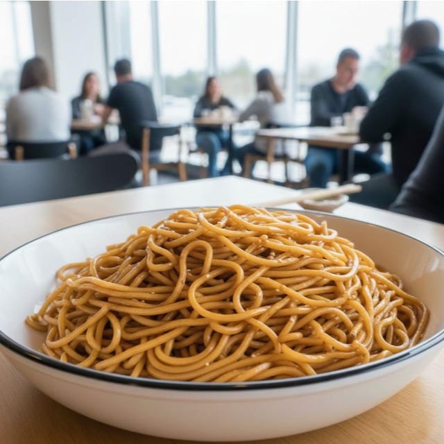 Plain Lo Mein.