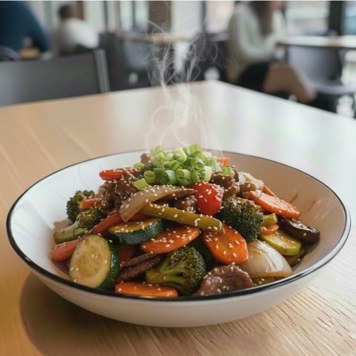 Lunch Vegetable Beef.