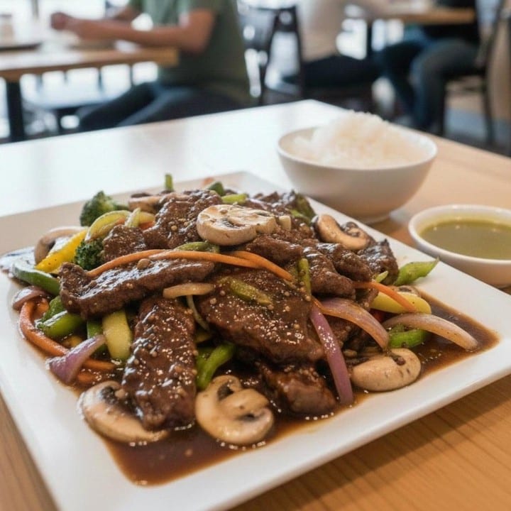 Teriyaki Beef.