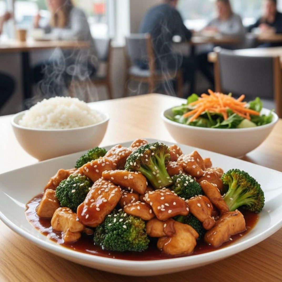 Lunch Broccoli Chicken.