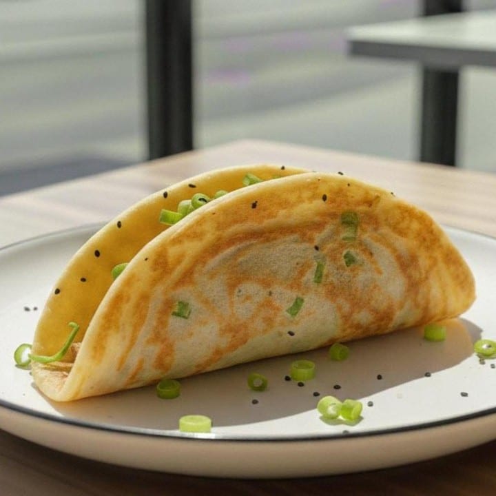 Azn Pancake (Single) with Meat.