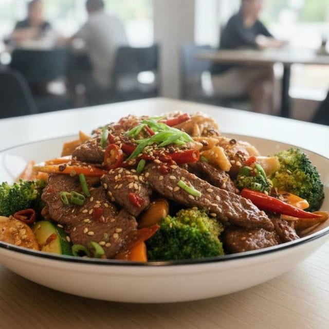 Hunan Beef.