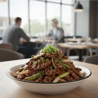 Mongolian Beef Tray