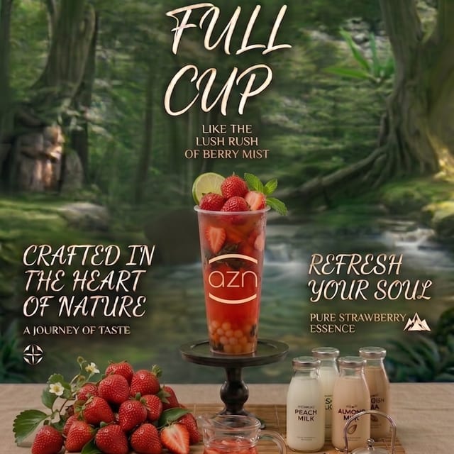 Strawberry Fruit Tea.