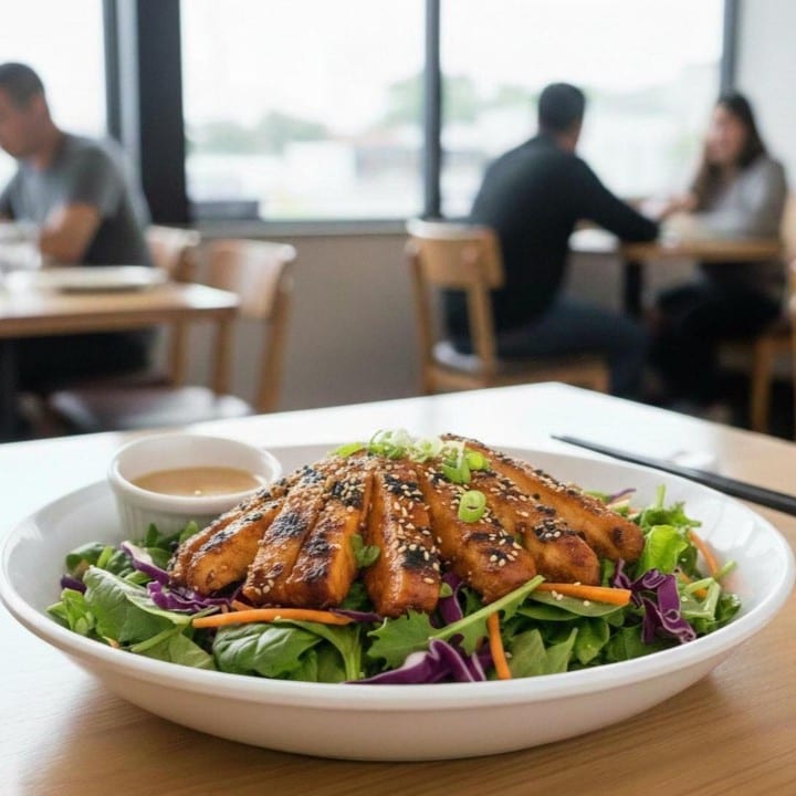 Japan Grilled Chicken Salad (Chips).