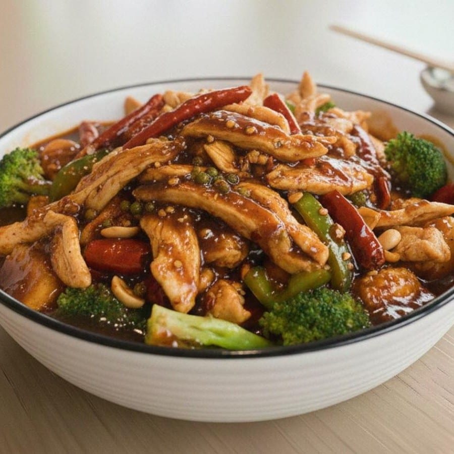 Szechuan Chicken.