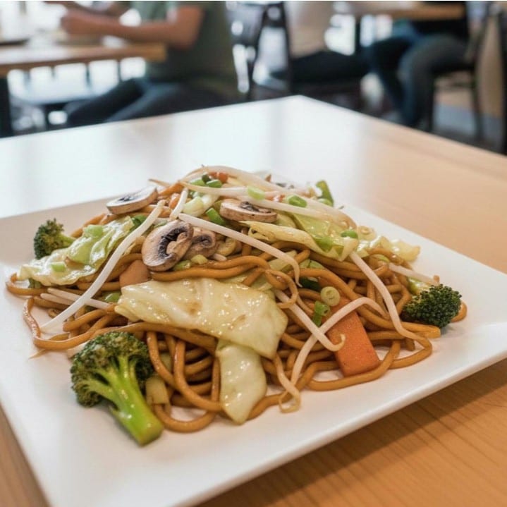 Lunch Vegetable Lo Mein.