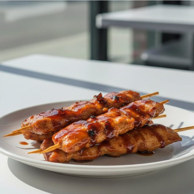 Shanghai Style Chicken Sticks Tray.