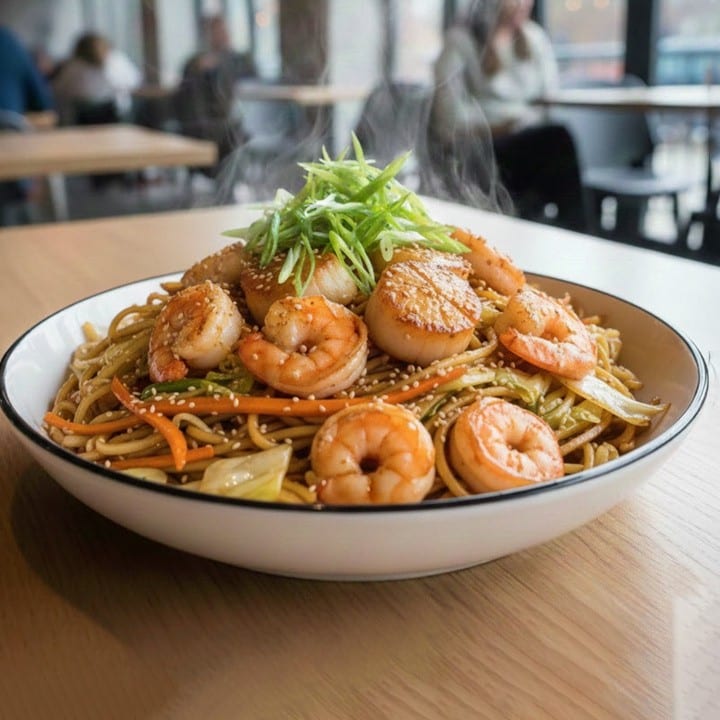 Shrimp Lo Mein.