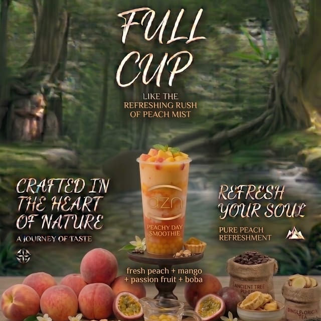 Peachy Day Smoothie.