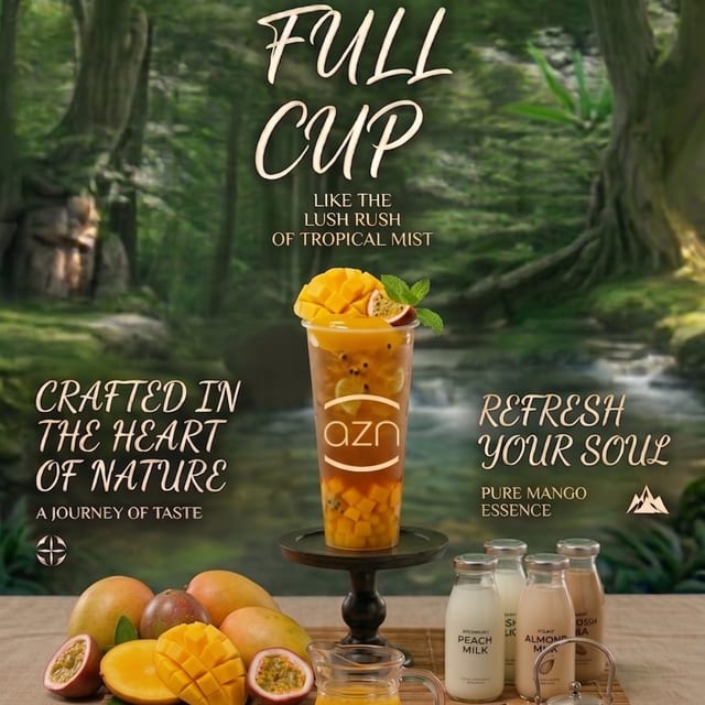Mango Fruit Tea.