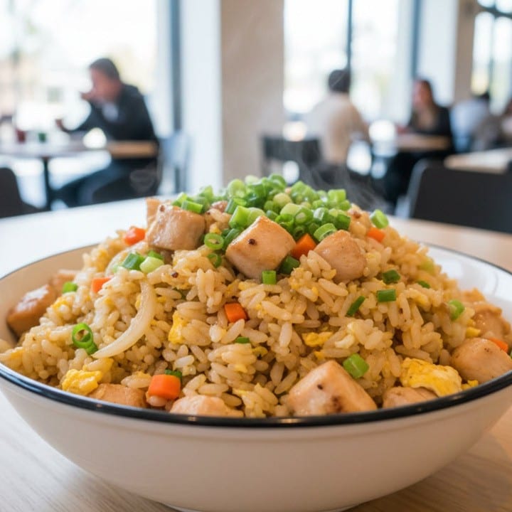 Japanese Chicken Fried Rice (H Salad).