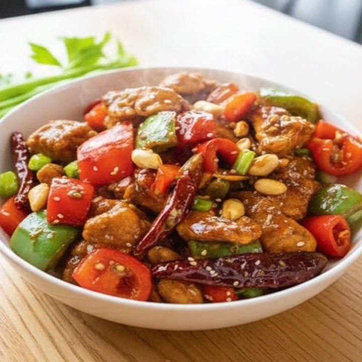 Lunch Kung Pao Chicken.