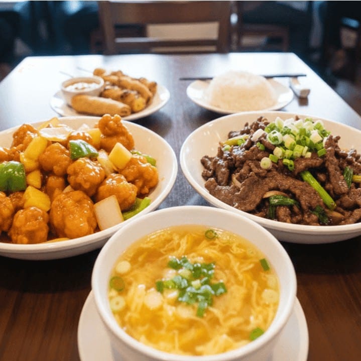 Dinner for 3.