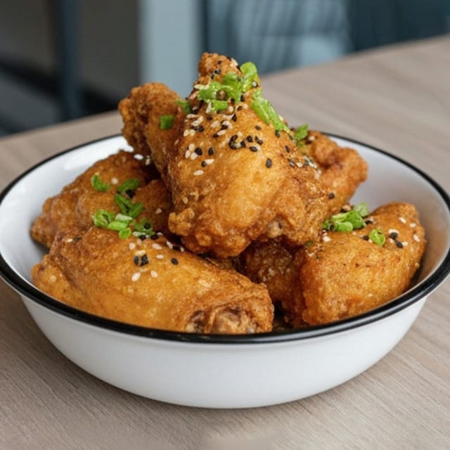 Crispy Chicken Wings Tray.