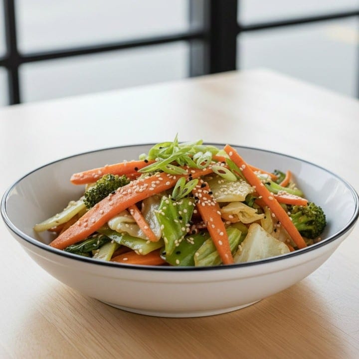 Steamed Mixed Veg.