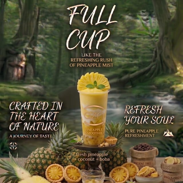 Pineapple Tart Smoothie.