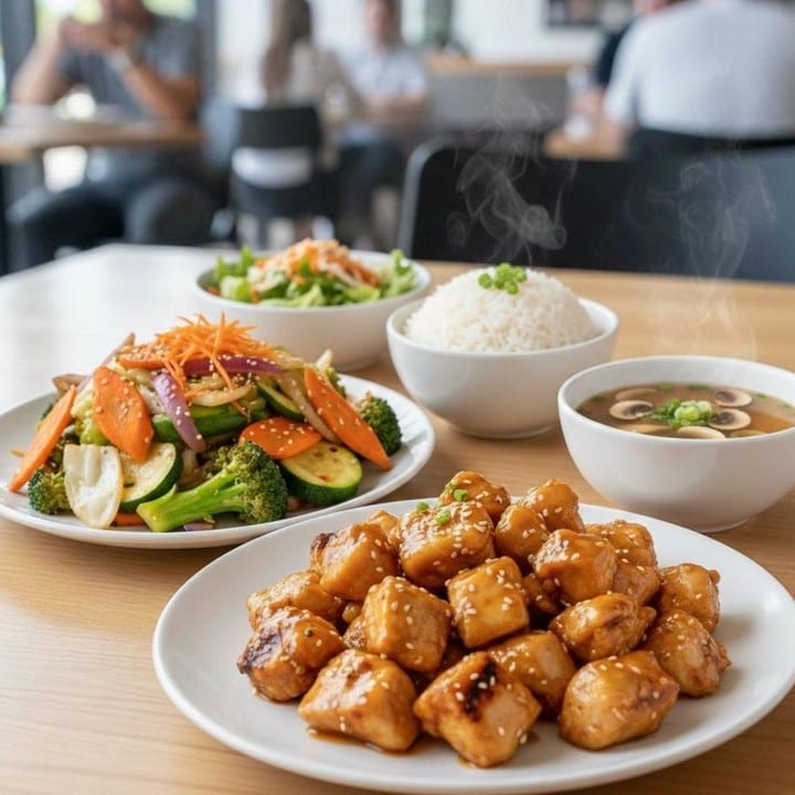 Lunch Hi Chicken (H Salad).